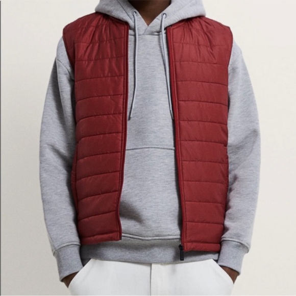 Zara Other - ZARA Men Puffer Vest Mens Size M